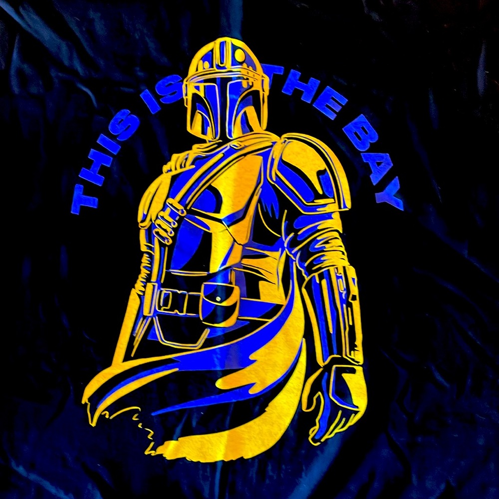 NWOT Warriors x Star Wars tshirt